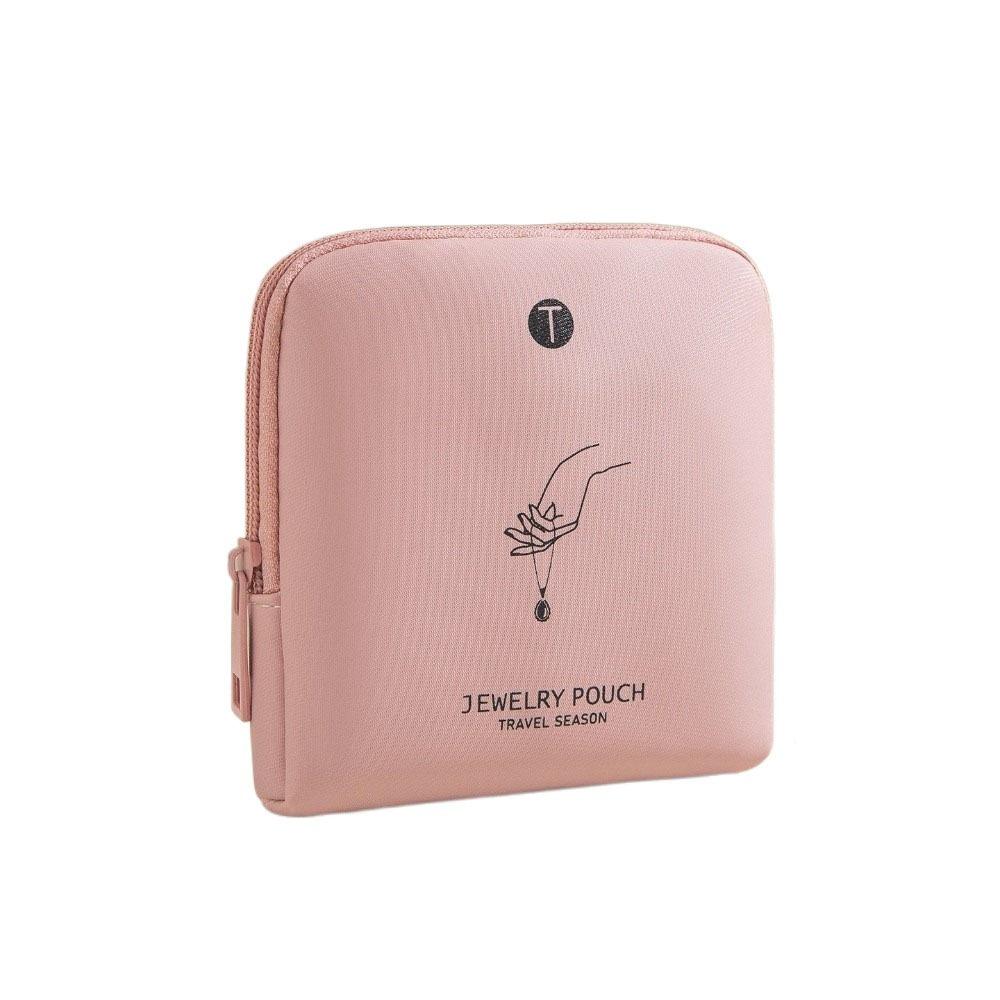 Multifunctional Zipper Jewelry Bag Multi-layer Jewelry Organizer Jewelry Storage Bag  Travel