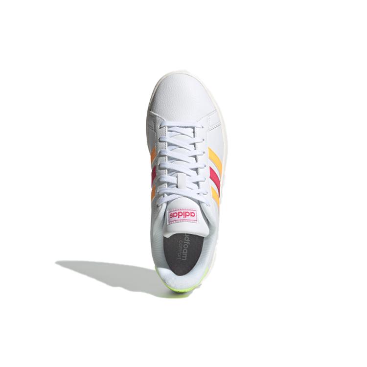 Adidas Neo Grand Court 'White Pink Orange' Women's EG8146
