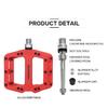 ThinkRider Flat Bike Pedals MTB Road 3 Sealed Bearings Bicycle Pedals Mountain Pedals Wide Platform Bicicleta Accessories