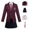 Cosplay Costume Matilda Purple School Uniform Dress Halloween Party Prop Gifts