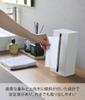 Yamazaki Tower Vertical Tissue Stand, White, W12.6 X D9.7 X H23.7cm, VerticalHorizontal Placement, Tissue CaseCover, 1440