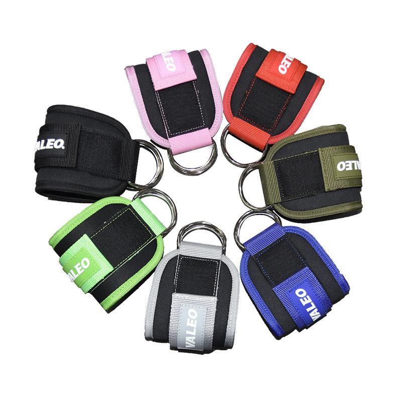 1 Stück Knöchelbänder Gym Knöchelriemen Umlenkrolle Knöchelriemen Bodybuilding Beintrainingshalter Gym Umlenkrolle Armband Hjh02