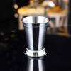 Stainless Steel Moscow Mules Cup Cocktails Cup Tumblers Classic Mints Julep Cups Reusable Metal Glasses for Drinking