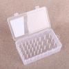 42 Roll Transparent Pp Plastic Embroidery Sewing Set Storage Box Portable Large Capacity Sewing Thread Storage Case