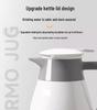Large Capacity Glass-Lined Thermos Flask for Dormitory Use - Ideal for Hot Water and Tea