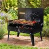 Grill Węglowy Składany Przenośny Ogrodowy Turystyczny Piknikowy Mały 43 Cm
