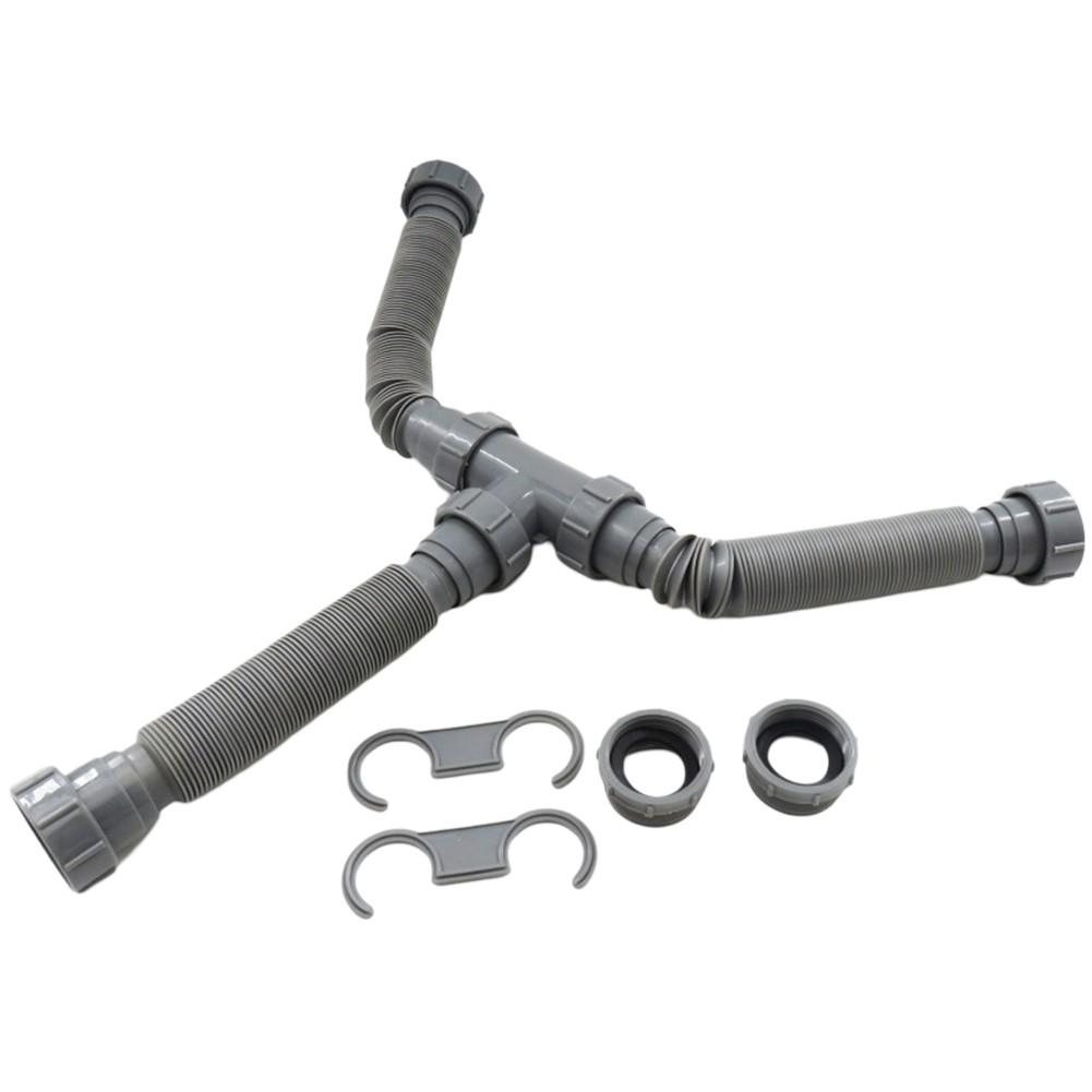 All Inclusive Adjustable P Trap Drain Kit for Kitchen Installations