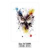 Skull Geisha Sweatproof Tattoo Sticker - Women's Small Full Arm Design