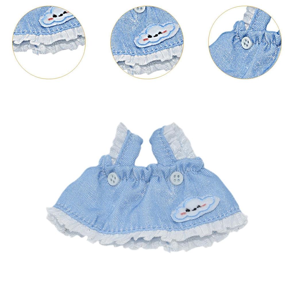 6.69in Doll Clothes Cute Doll Clothes for Kids Birthday Gift Accessories DIY Doll Toy Doll Clothing