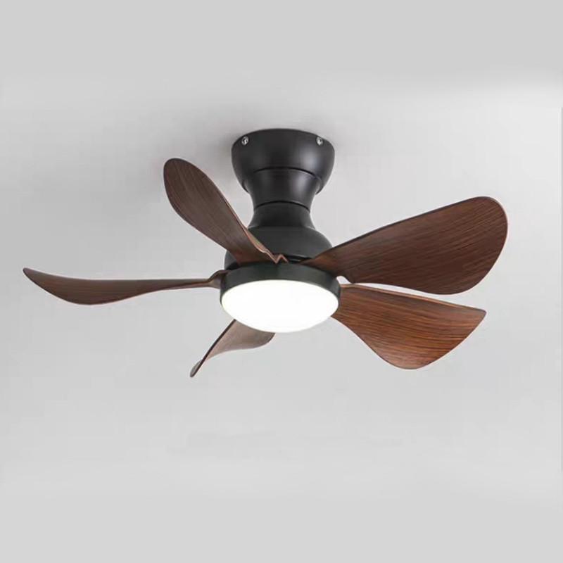 22/29 palcový minikoridor Smallhouse DC motorové stropní ventilátory s dálkovým ovládáním Niklový stropní ventilátor s LED světly Moderní