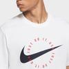 Nike T Shirts Men's White Crew Neck Moderate DA8866-100