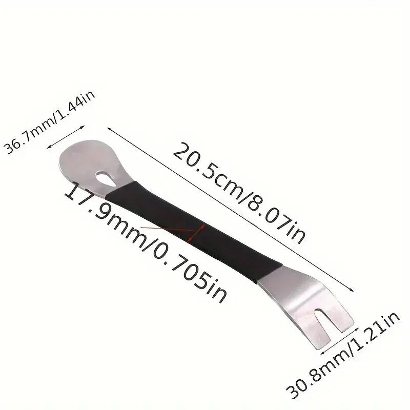 Car Audio Door Disassembly Metal Steel Skid Board Warping Plate, Used for Disassembling Navigation, Sound Insulation