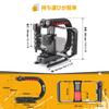 Zeadio Smartphone Video Handle Stabilizer Rig Handheld Grip with Dual Handles Detachable Wireless Shutter 1/4-20 Thread for iPhone Android Action