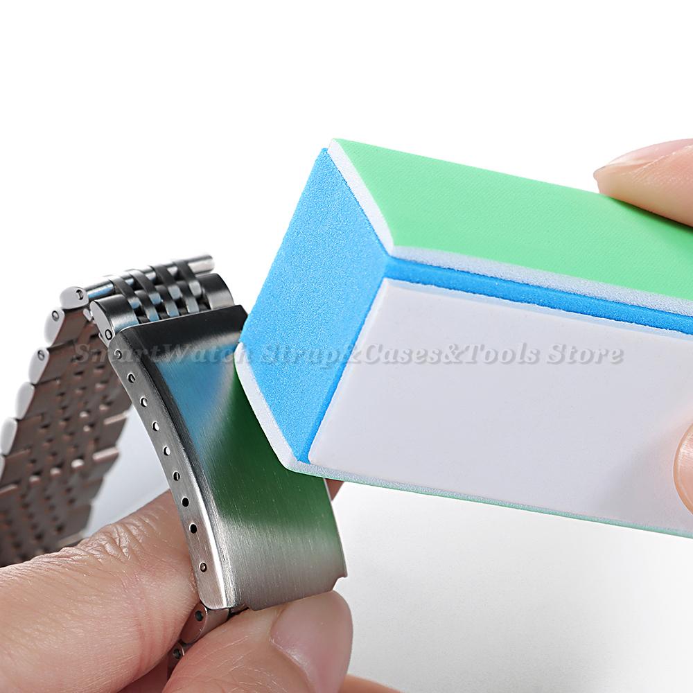 1/2pcs Watch Cleaner Rod 4 Sides Mesh Polishing Files Wrist Watch Parts Clean Polish Tool Rod for Watchmaker Accessories Tools