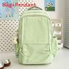 Youthful Nylon Backpack For Girls With Large Capacity And Ergonomic Shoulder Straps For School Use