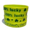 10 stuks Sint Patrick's Dag Siliconen Armband Vakantie Festival Cadeau voor Kind Kinderen Podiumoptreden Cadeau Geschenken