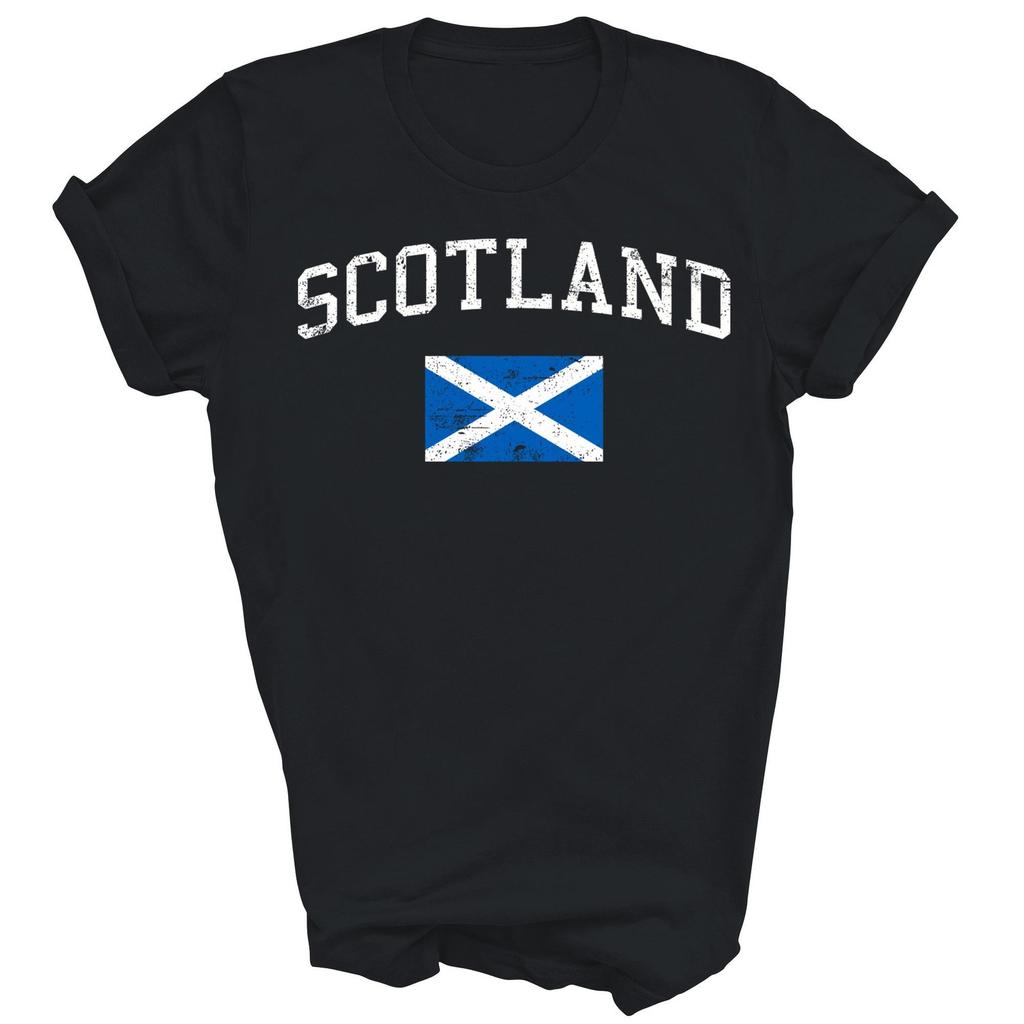 Scotland Faded Scottish Flag Funny Unisex Shirt Gift