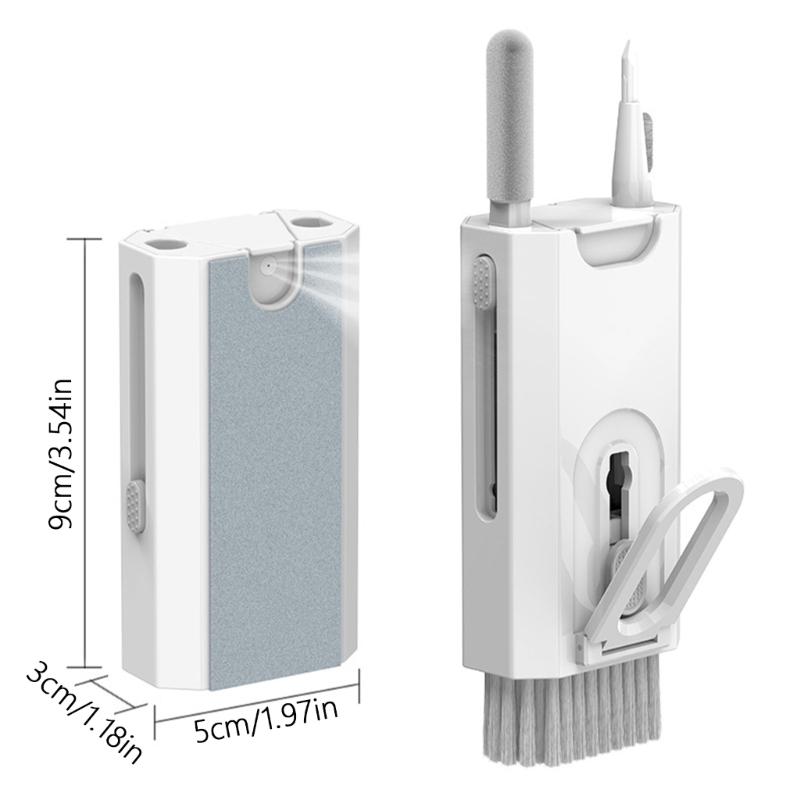 Electronics Cleaning Set 8 In 1 For Laptops Keyboards Phones Screen Wipe Earphones Nib Cleaning Multiple Purpose Cleaner