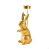 Candle Holder Bunny Decor Elegant Table Centerpiece for Bedroom Room Wedding Standing