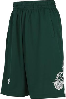 Converse Basketball Shorts Practice Pants CB451857 Kids Green Jr. (with Pockets) D.