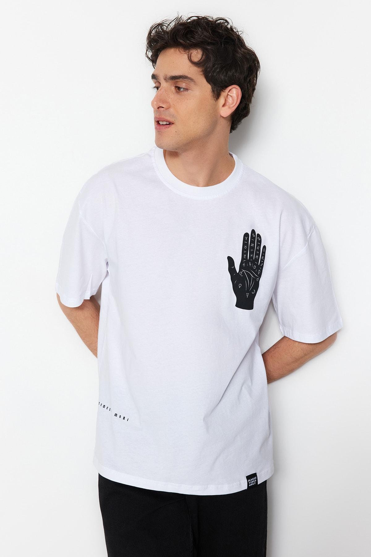 

Футболка - Серый - Свободный крой