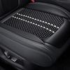 New Full-Wrapped Car Seat Cover Breathable Hole PU Car Front Seat Cushion Four Seasons Universal Anti Slip Auto Seat Protector