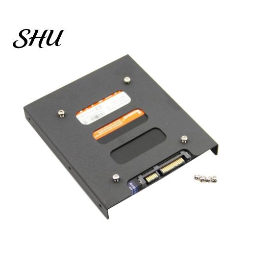 Metal 2.5 inch to 3.5 Hard Drive Bracket SSD Solid State Disk Caddy Tray