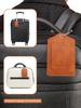 RFID travel passport set with passport holder and PU luggage label 2 pieces/set suitable for men and women's travel accessories