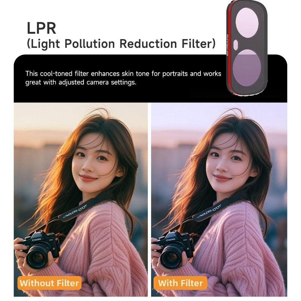 MCUV/CPL Lens Filters Kit Lens Protector for Insta360 Luna Ultra Gimbal Camera Accessories