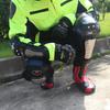 Motorcycle Protective Gear Mtb Knee Pads Elbow Pads Keep Warm Anti-fall Stainless Steel Protective Gear Motocross Accessories