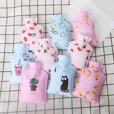 Bolsa de agua aislada Grandes imágenes de dibujos animados Bolsa calentadora de manos reutilizable Patrón de perrito Clima frío Interior al aire libre Mini bolsa de compresión caliente