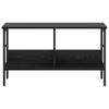 Bookshelf Black Oak Effect 82 x 32 x 47 cm Engineered Wood