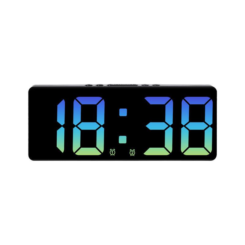 Modern Minimalist Digital Led Alarm Clock For Bedroom Decor With Temperature And Calendar Functions