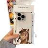Abstract Year of the Horse Transparent Phone Case for iPhone 8 Plus/XS/XR/11/12/13/14/15/16/17