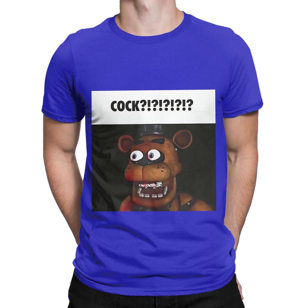 Freddy Fazbear Five Nights At Freddys Lustiges Grafik 100% Baumwolle T-Shirt FNAF T-Shirts Oberteile Für Unisex