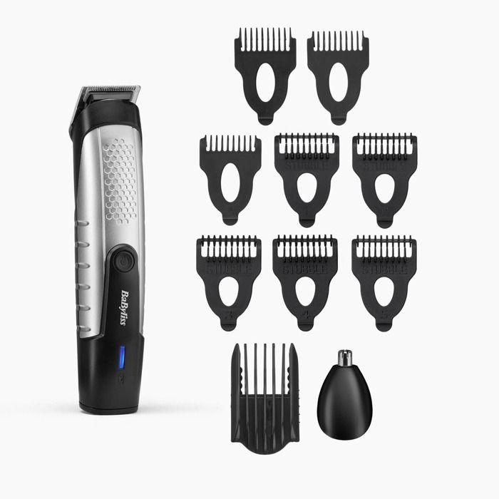 Men's Clipper Babyliss T812E Lithium Power BLACK SILVER