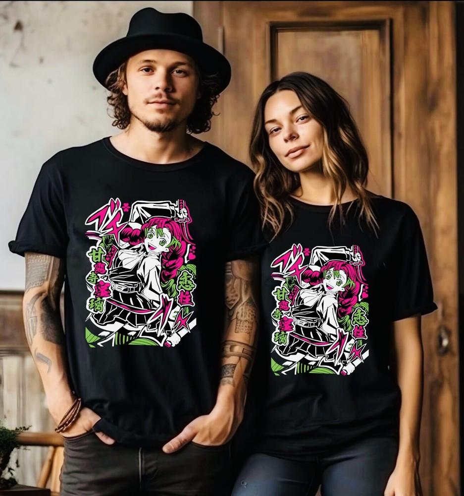 

Mitsurii kanroji Unisex T-Shirt, demon slayer, kimetsu no yaiba, Soft Tee L