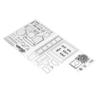 3pcs Clear Stamps DIY Interesting Durable Reusable TPR Material Transparent Appearance Embossing Scrapbooking Tool