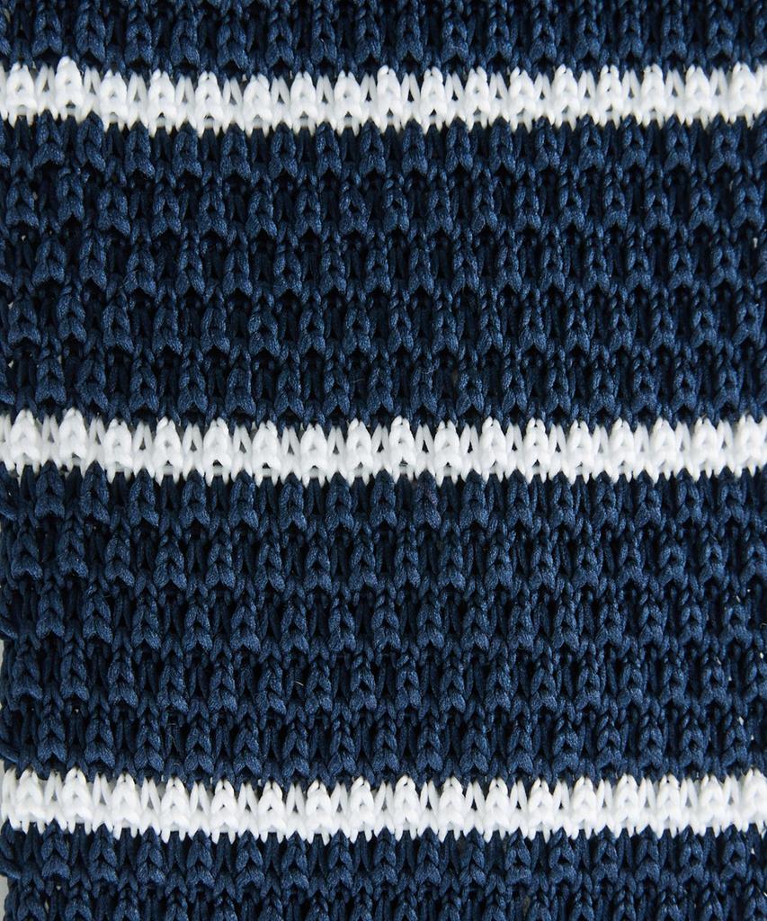 STCO Codigallery Striped Knit Tie Navy_Cntwz11Btn