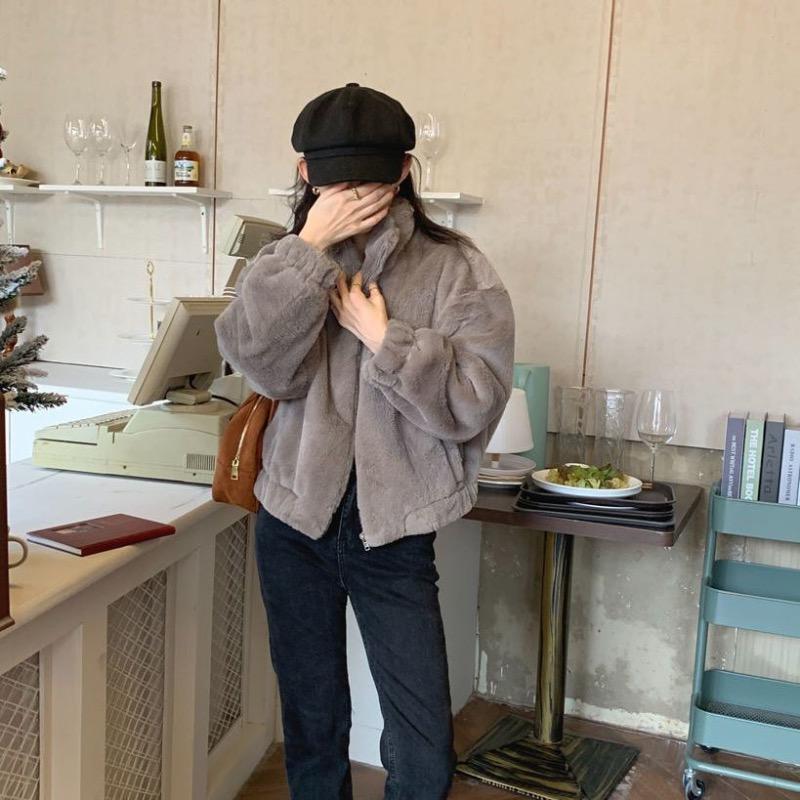 Women's Thick Plush Cotton Jacket