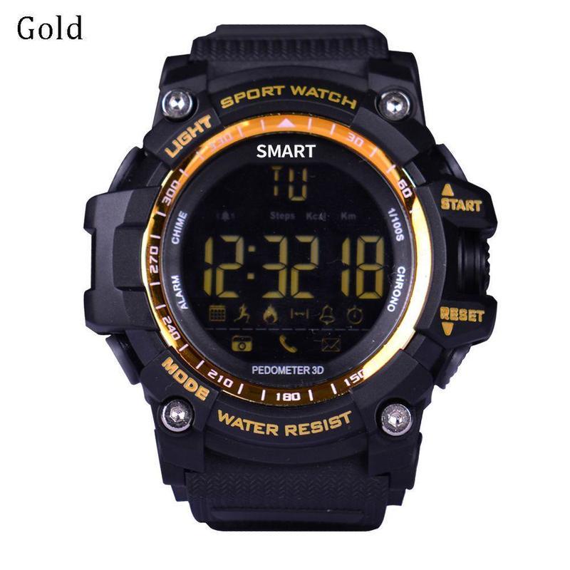 Relógio inteligente EX16 Sport Bluetooth à prova d'água Smartwatch  Pedômetro