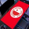 SK Slavia Praha Art Mouse Pad, Large Gaming Desk Mat, Non-slip XXL Mousepad for Laptop & Tablet, Mini PC Playmat with Stitched Edges