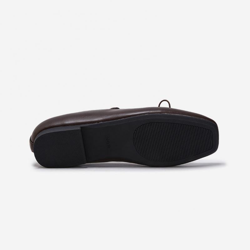 Simplet By ESquire Simple Women S Elin Ribbon Flat ShoeS Brown