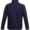 Under Armour Retro Sports Stand Collar Color Block Jacket Loose Long Sleeve Jacket Men Jackets Dark-Blue 1371586-411
