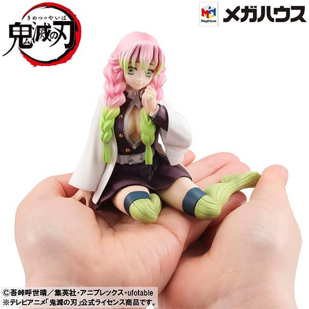MegaHouse G.E.M. Series Demon Slayer Kimetsu no Yaiba Mitsuri Kanroji Hand-sized Complete Figure