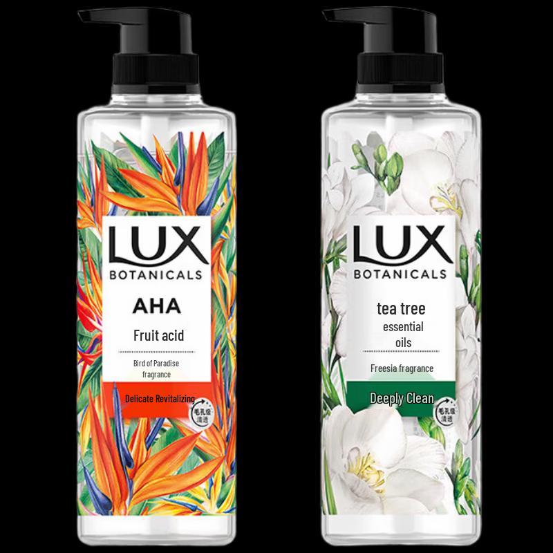 LUX Гель для душа с ароматом эфирных масел растительных экстрактов, двойная упаковка