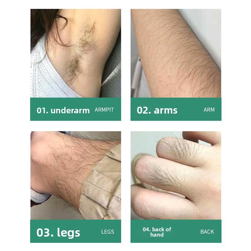 Cremă epilatoare thailandeză 50g —— Epilare axilă, Formulă blândă și non-iritantă pe bază de plante, creând o piele netedă