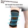 Four sided elastic knitted compression knee pads wholesale elastic compression protection knee sports knee pads