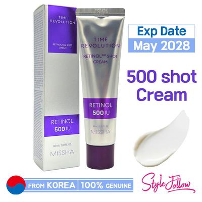 Time Revolution Retinol 500 Shot Cream 60ml
