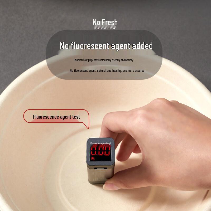 ZISIZ Biodegradable Disposable Paper Tableware